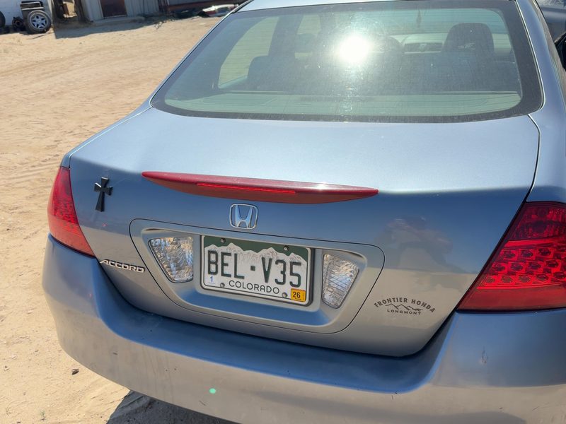 2006-2007 Honda Accord Trunk/Decklid/Hatch/Tailgate