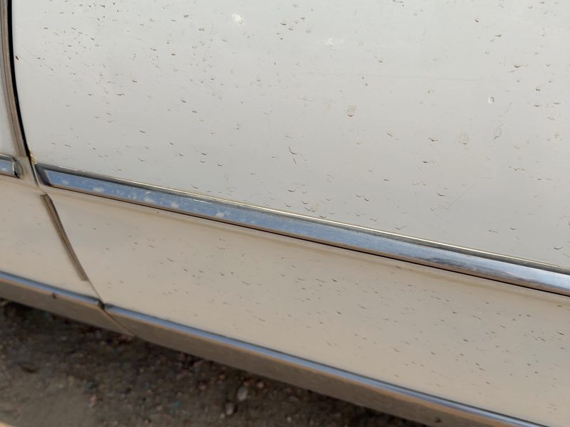 1986 Oldsmobile Ninety-eight (80 & Up) Rear Door Moulding LH