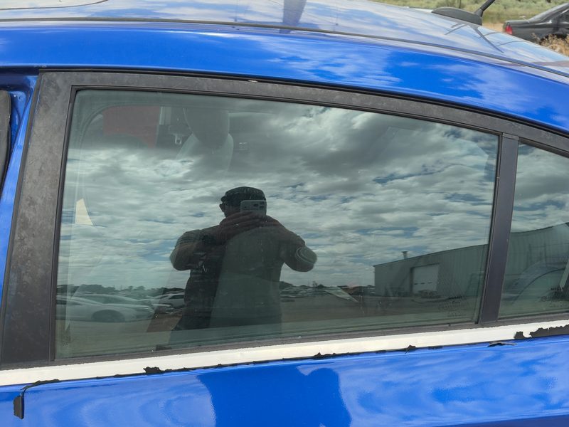 2007-2012 Nissan Sentra Rear Door Glass/Window LH