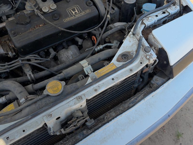 1986-1989 Honda Accord Radiator Support