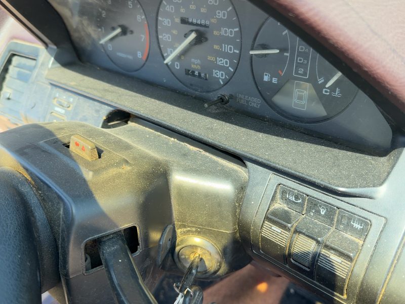 1988-1989 Honda Accord Dash Panel