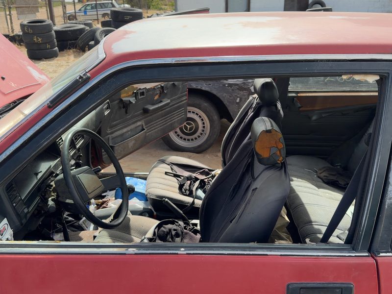 1987-1988 Toyota FX (includes Fx16) Front Door Glass/Window LH