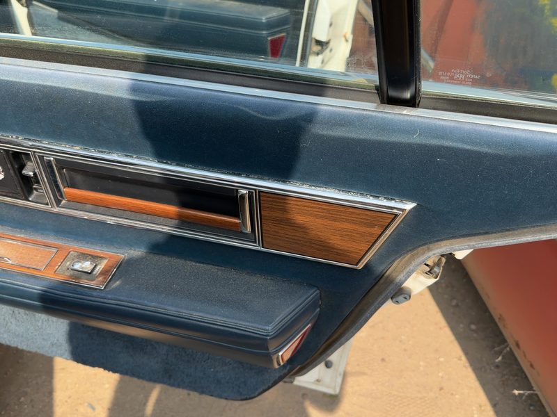1986 Oldsmobile Ninety-eight (80 & Up) Rear Door Trim Panel RH