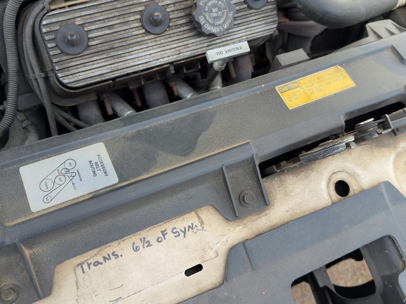 1985-1989 Oldsmobile Ninety-eight (80 & Up) Radiator Support