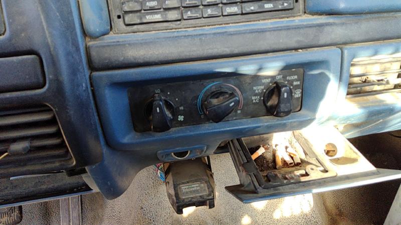 1992-1997 Ford Pickup F350 Series Dash Panel