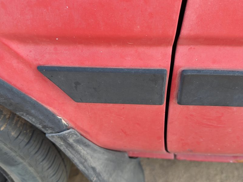 1988 Toyota FX (includes Fx16) Fender Moulding LH