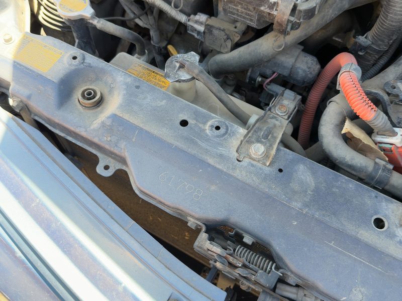 2004-2009 Toyota Prius Radiator Support
