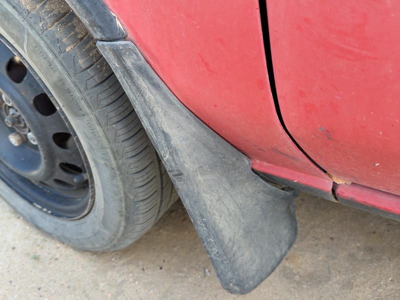 1988 Toyota FX (includes Fx16) Fender Moulding LH