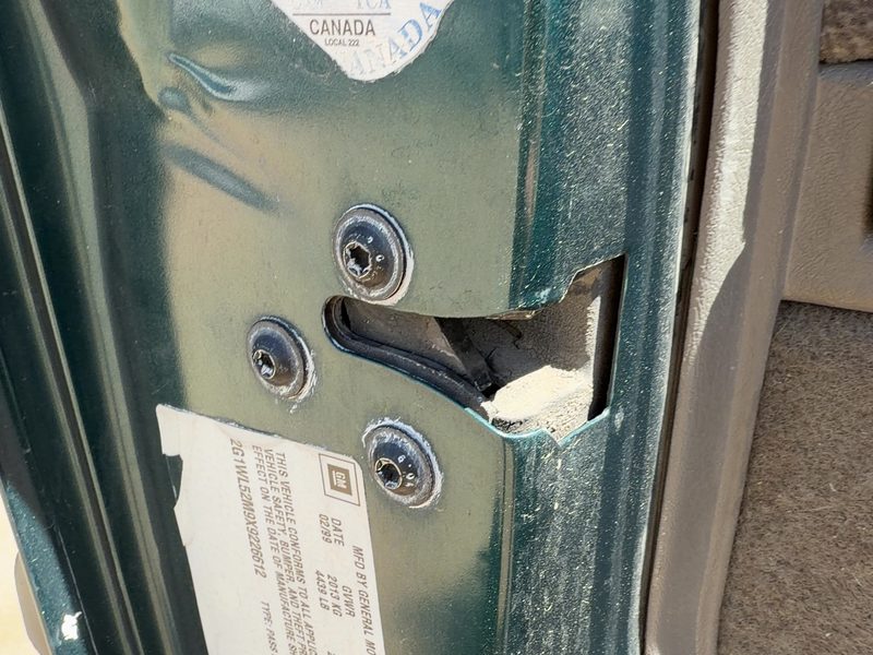 1993-2004 Lumina (also See Lumvan) Front Door Latch LH