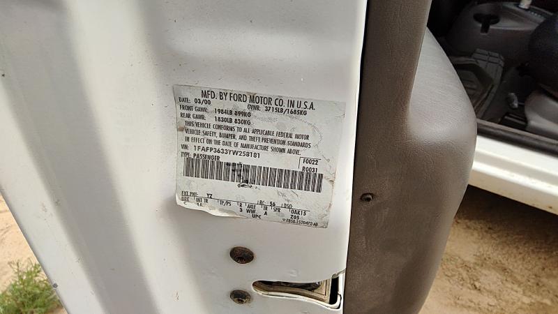 2000-2004 Ford Focus Not RS Radiator