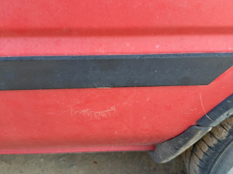 1988 Toyota FX (includes Fx16) Quarter Panel Moulding LH