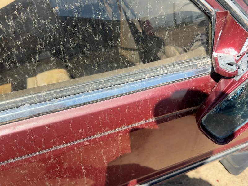 1987 Nissan Maxima Front Door Moulding RH